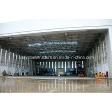 Prefab Steel Space Frame Hangar de aeronaves